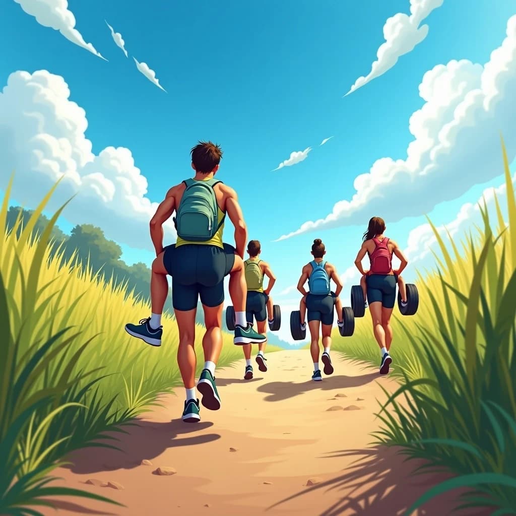 Obstacle Course Images Images | Free AI Generated Art
