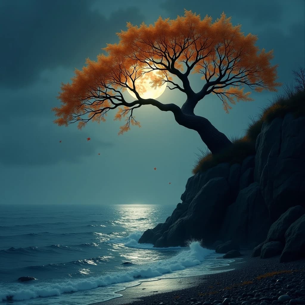 Autumn Aesthetic Desktop Wallpaper Images | Free AI Gener...