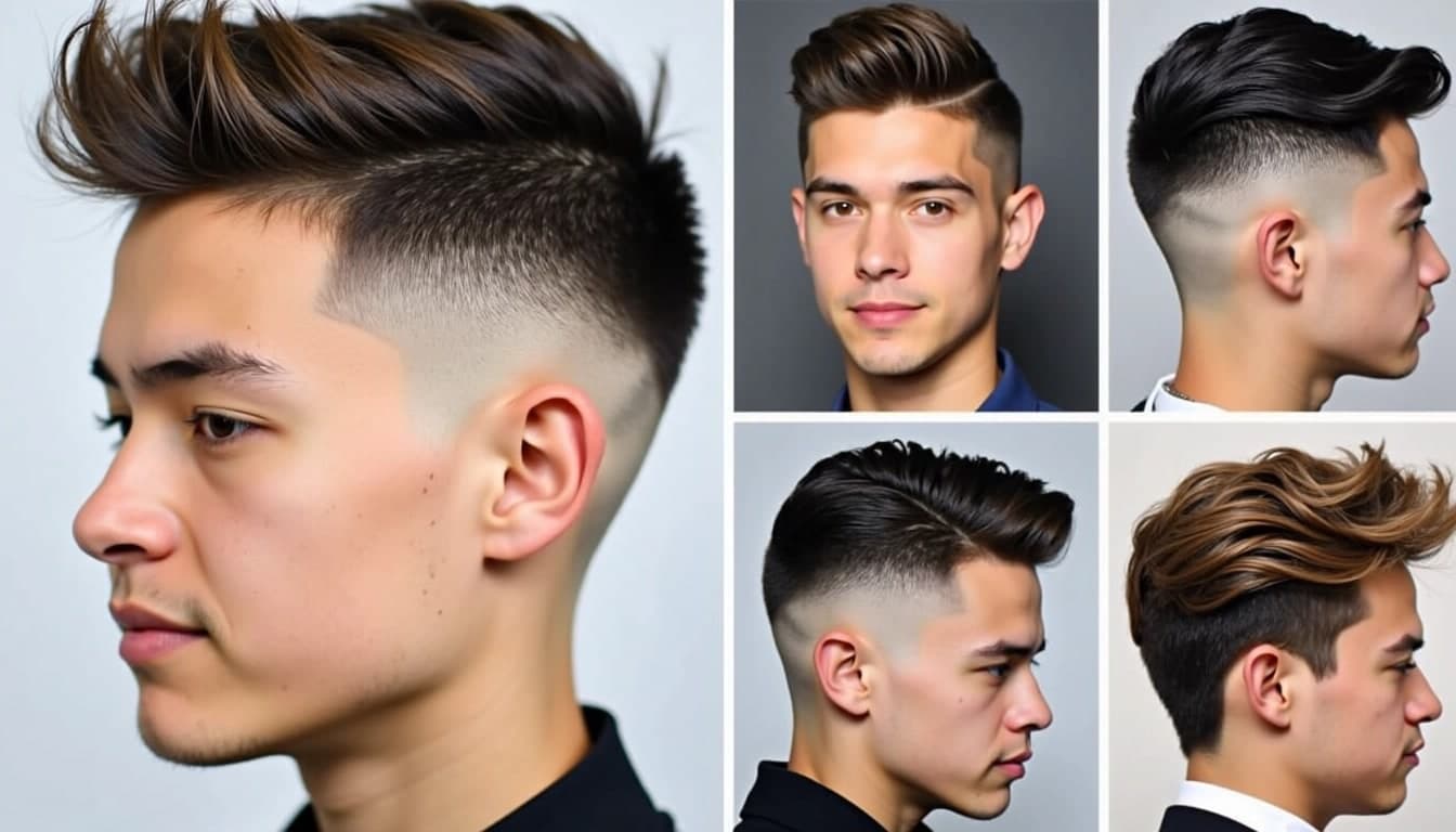 Taper Fade Haircut For Men Images | Free AI Generated Art