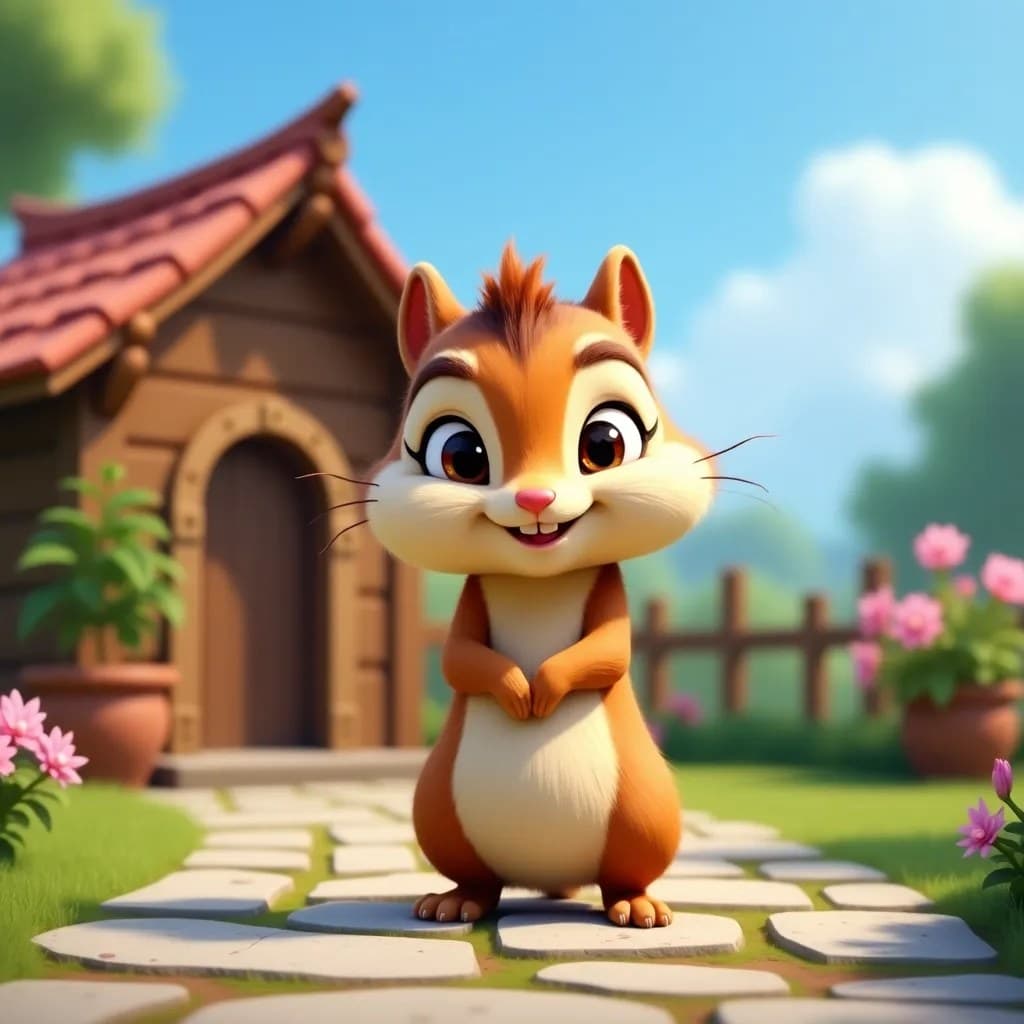 Chipmunks Drawing Images | Free AI Generated Art