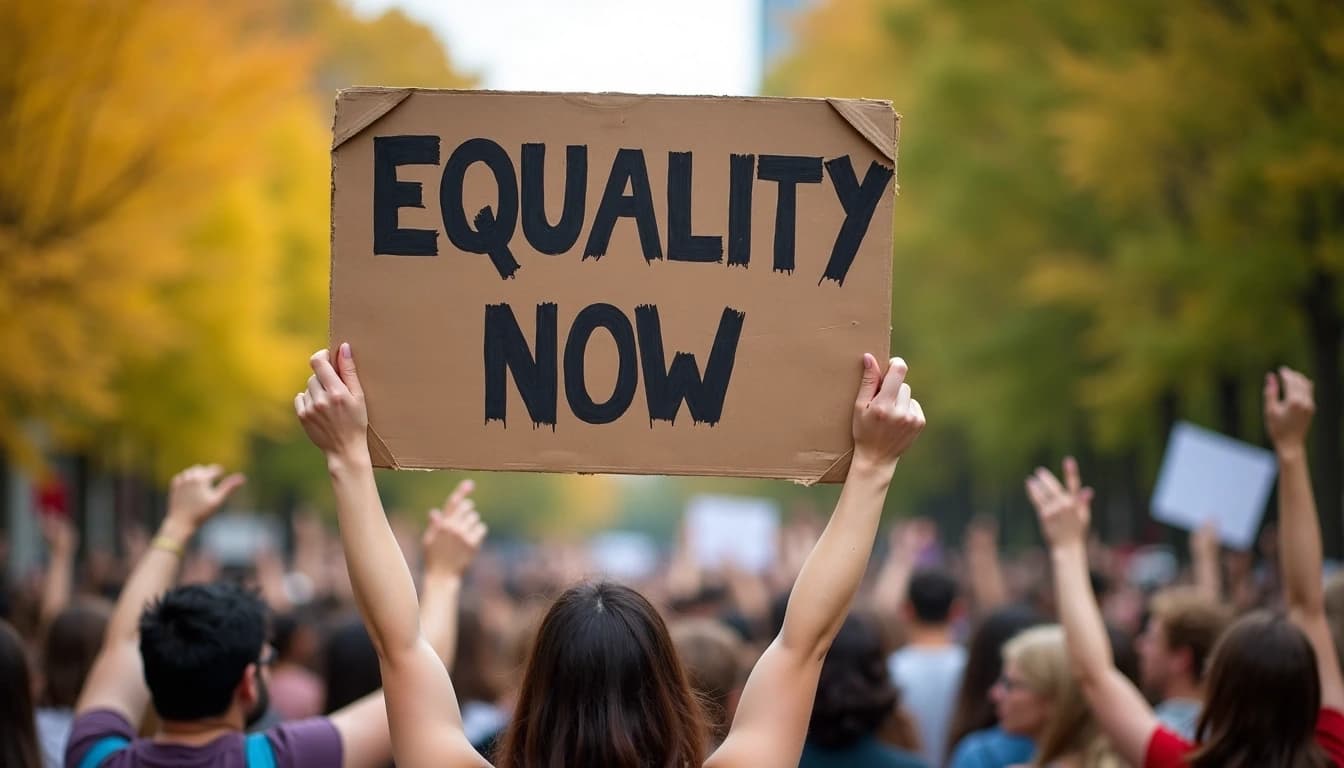 Equal Rights Sign Drawing Equal Rights Drawing Images | Free AI Generated Art