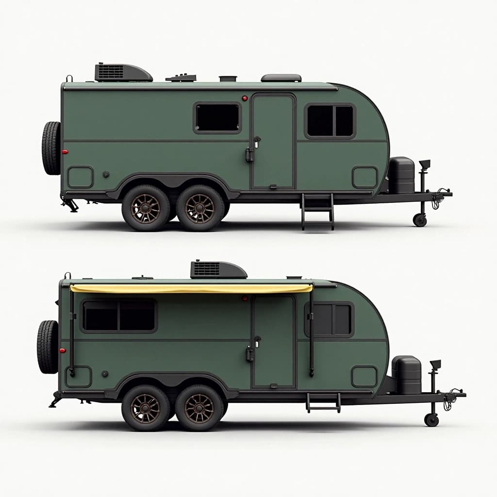 Modified Rv Focused View Design Breakdown of a Modified RV Trailer | NoMoreCopyright