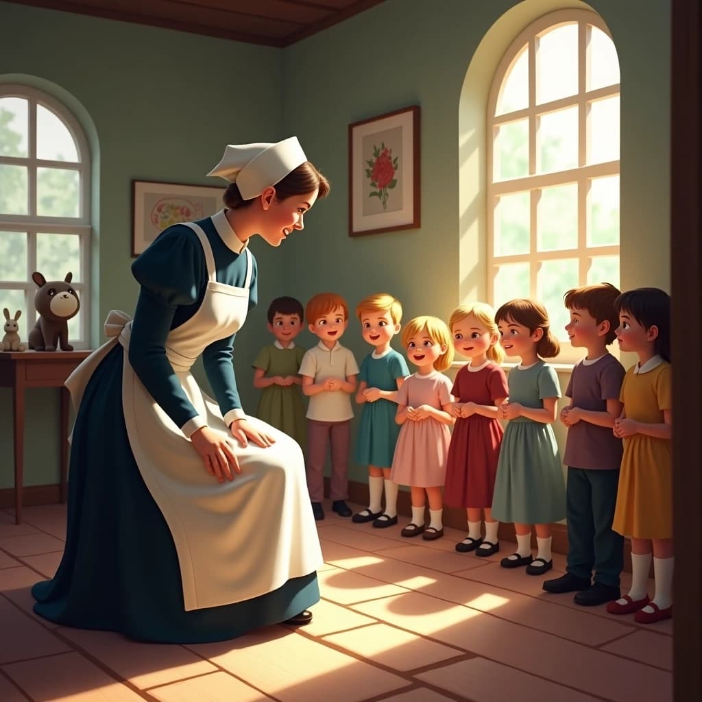 Orphan Apron Florence Wallpaper Images | Free AI Generated Art
