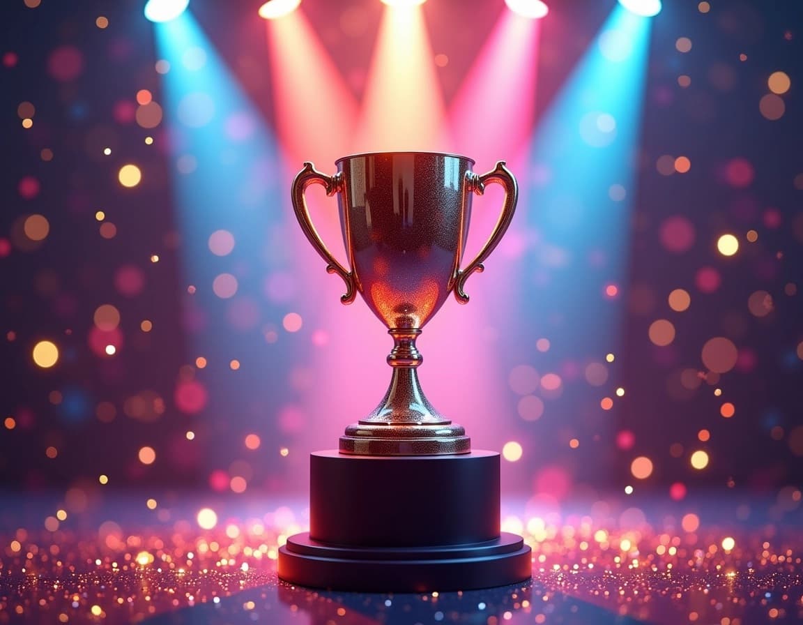 Trophy Blue Rays Trophy Images | Free AI Generated Art