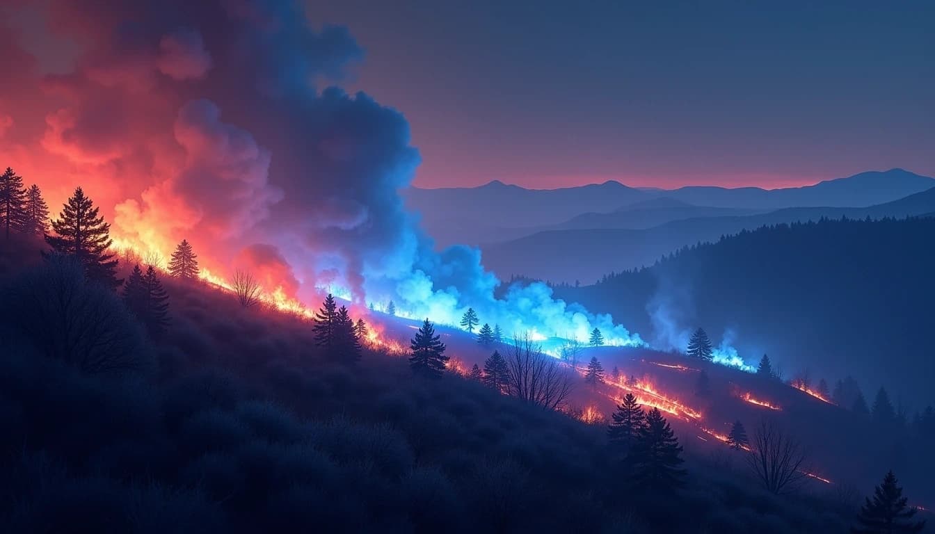 Wildfires Project Visuals Wildfire Drawing Images | Free AI Generated Art