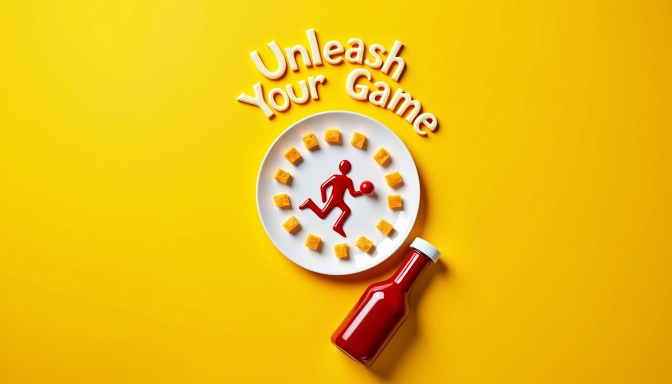 Ketchap Game Ketchup Cartoon Images | Free AI Generated Art