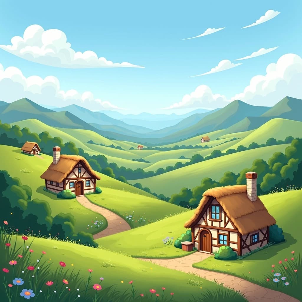 Random Countryside Generator Countryside Wallpaper Images | Free AI Generated Art