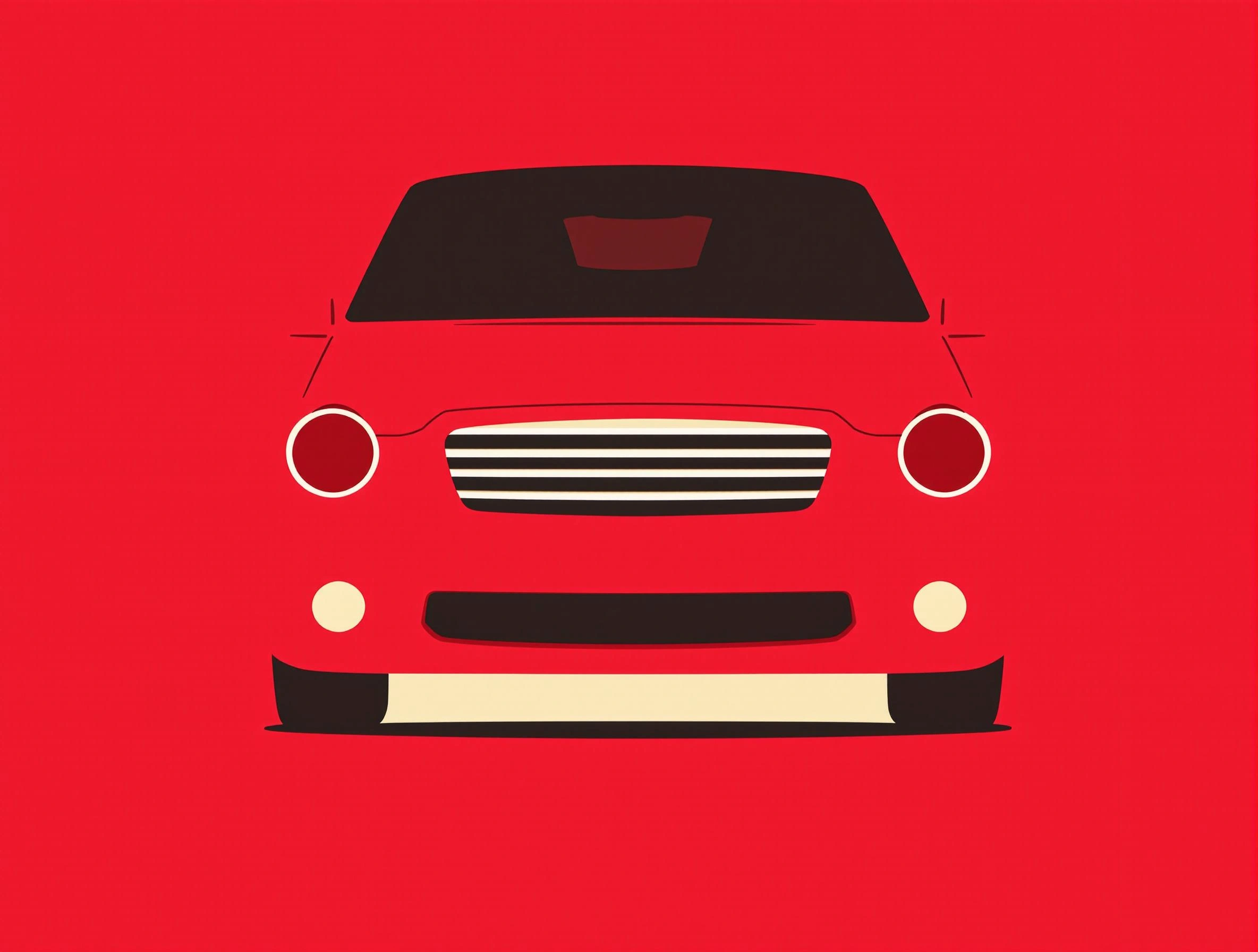 Car Front View Drawing Images | Free AI Generated Art