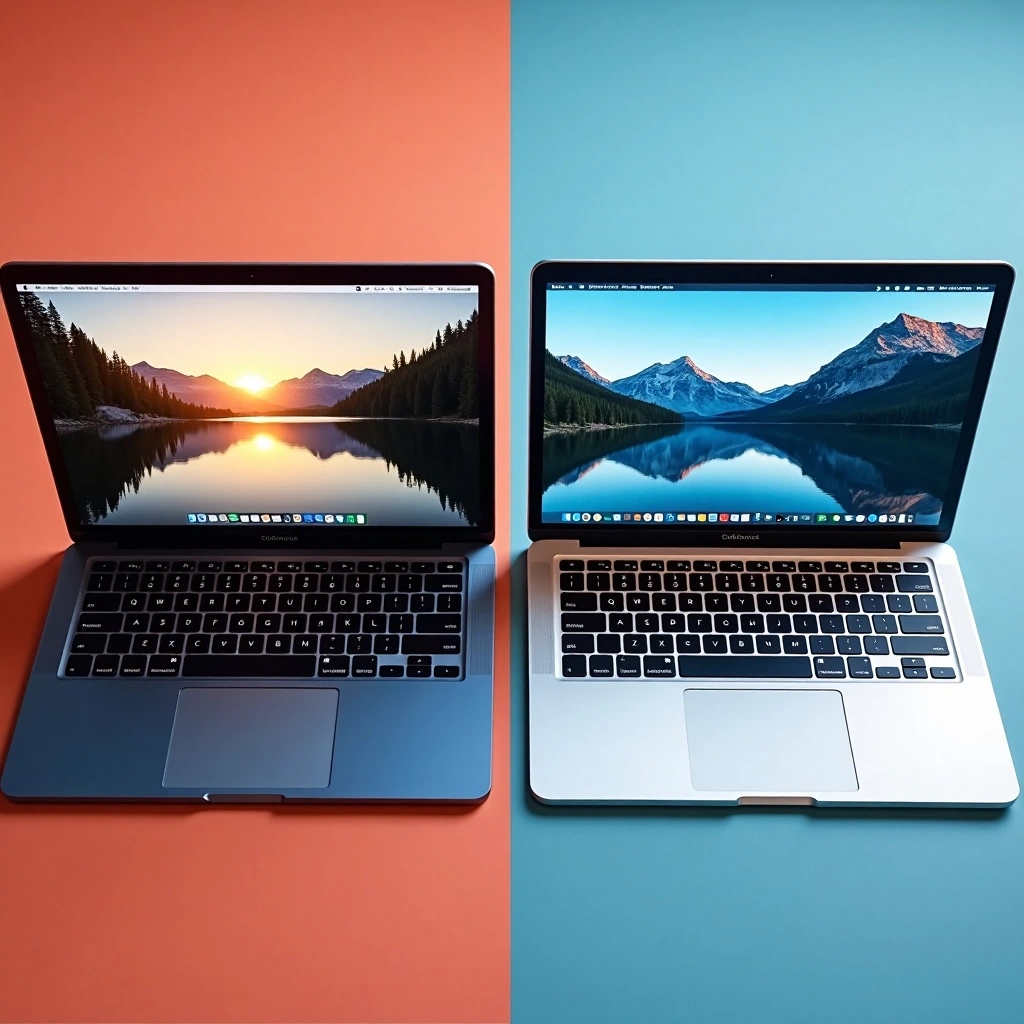Paired Computer Background Dual Desktop Wallpaper Images | Free AI Generated Art