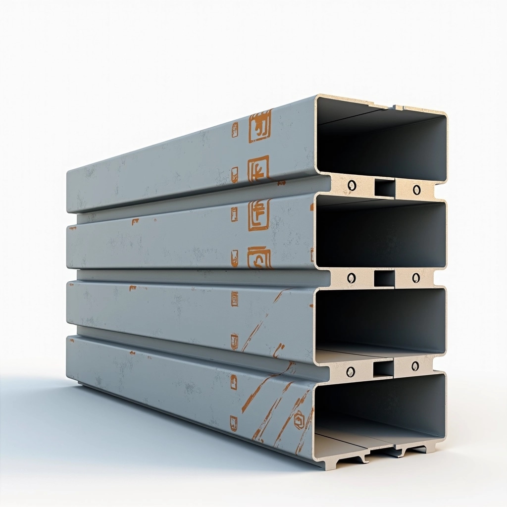 Pc Retangular Beam Design a stack of rectangular metal beams arran | NoMoreCopyright