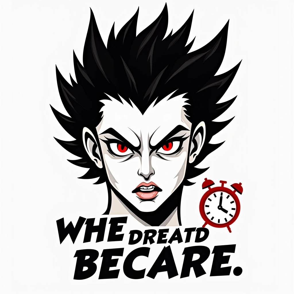 Create an illustration featuring a character wi | NoMoreCopyright