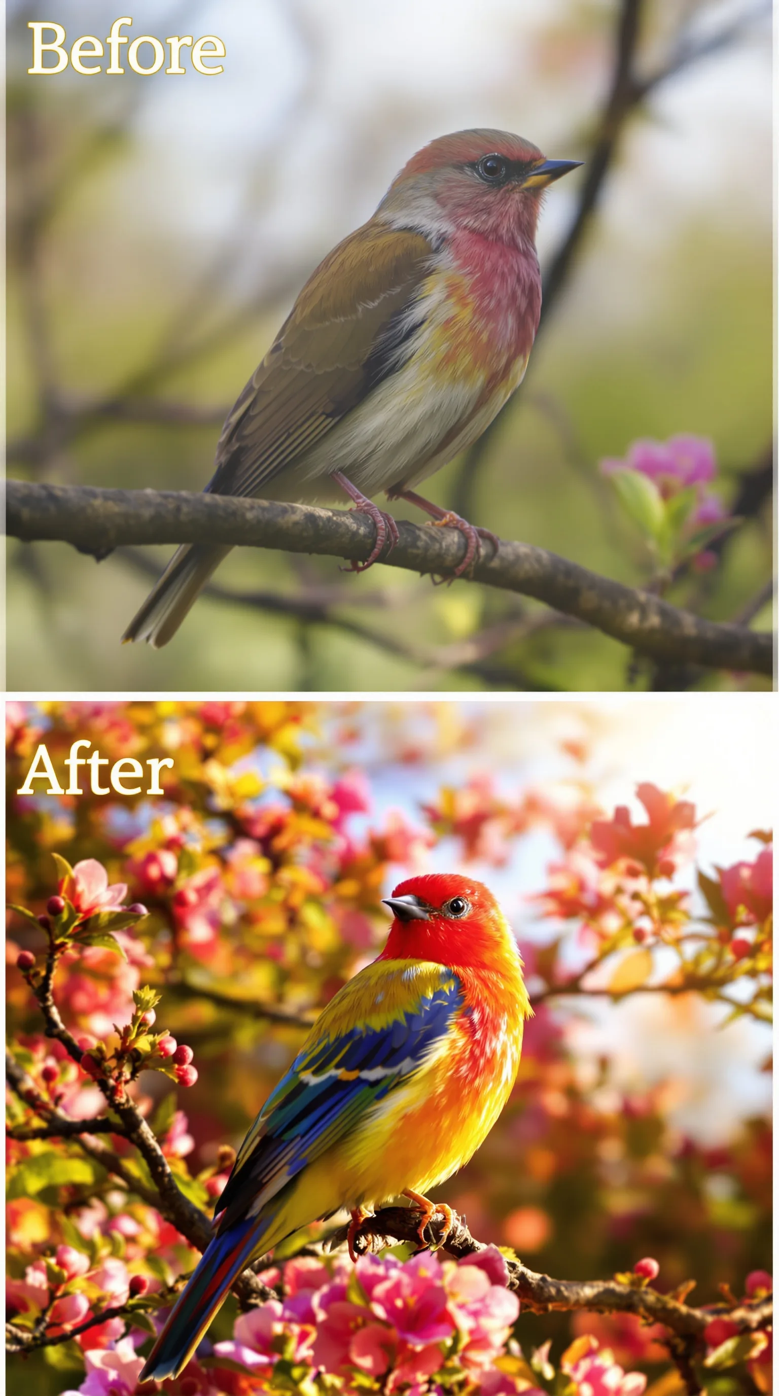 Photo Edit Before After Images | Free AI Generated Art