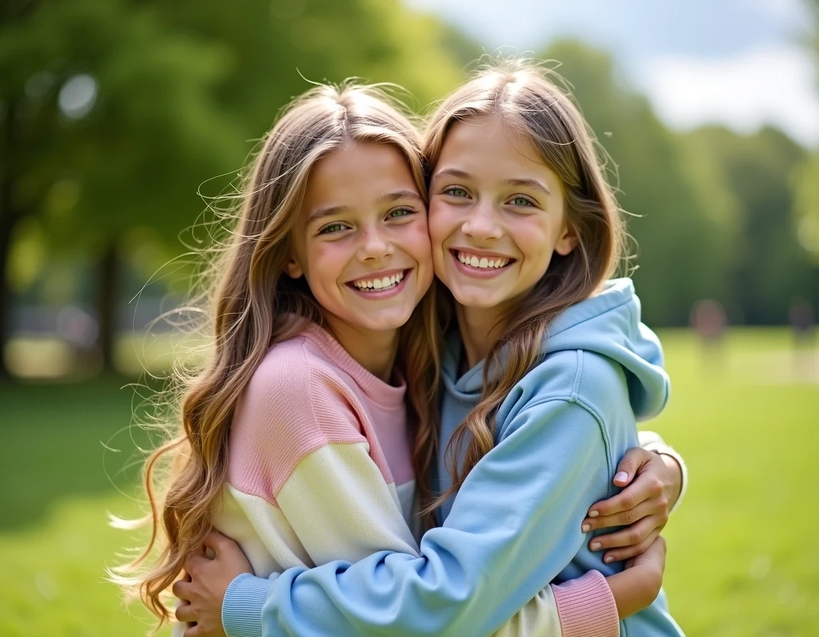 Two Tween Girls Exude Joyful Images Free AI Generated Art Two Tween Girls Exude Joyful Images Free AI Generated Art