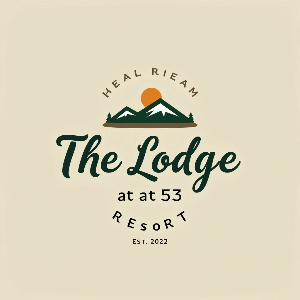 Lodge Lettering The Lodge Logo Images | Free AI Generated Art