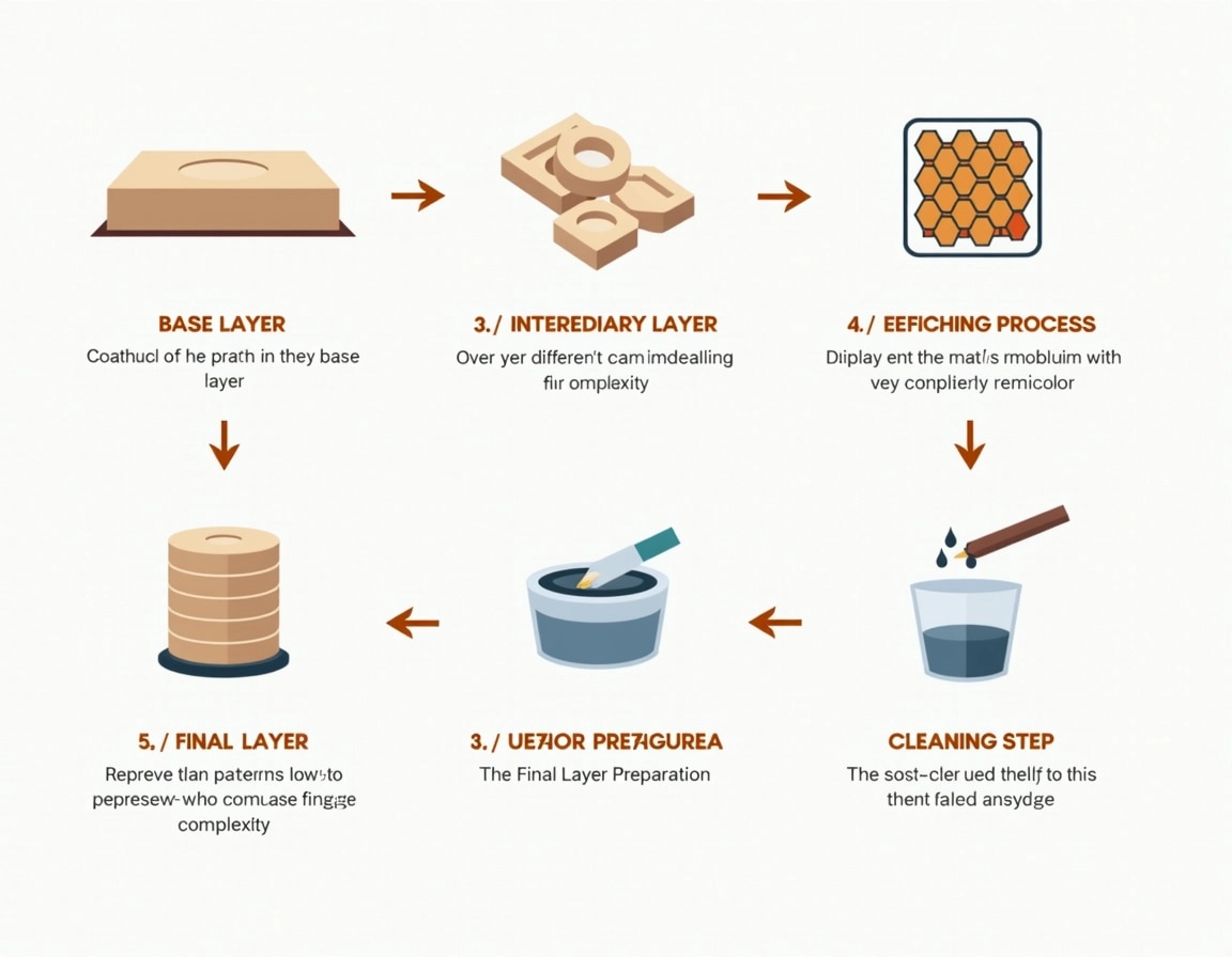 Steps P Create an infographic illustrating a six-step p | NoMoreCopyright