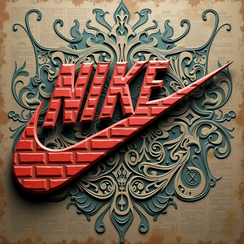 Nike Sign Texture Nike Acg Logo Images | Free AI Generated Art