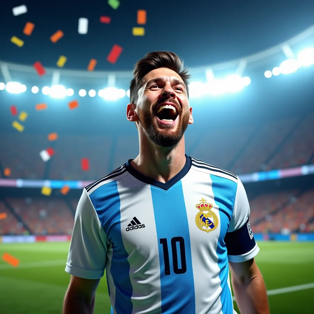 Messi Showcasing Messi Outline Drawing Images | Free AI Generated Art