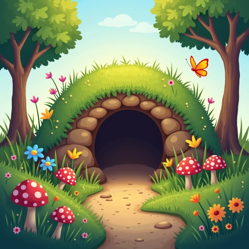Burrow Drawing Images | Free AI Generated Art