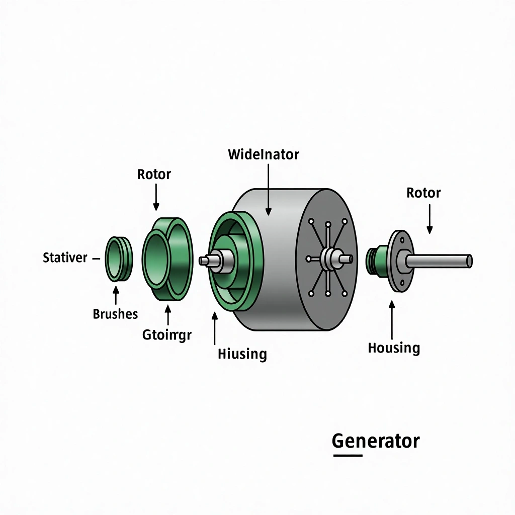Diagram Of A Generator Images | Free AI Generated Art