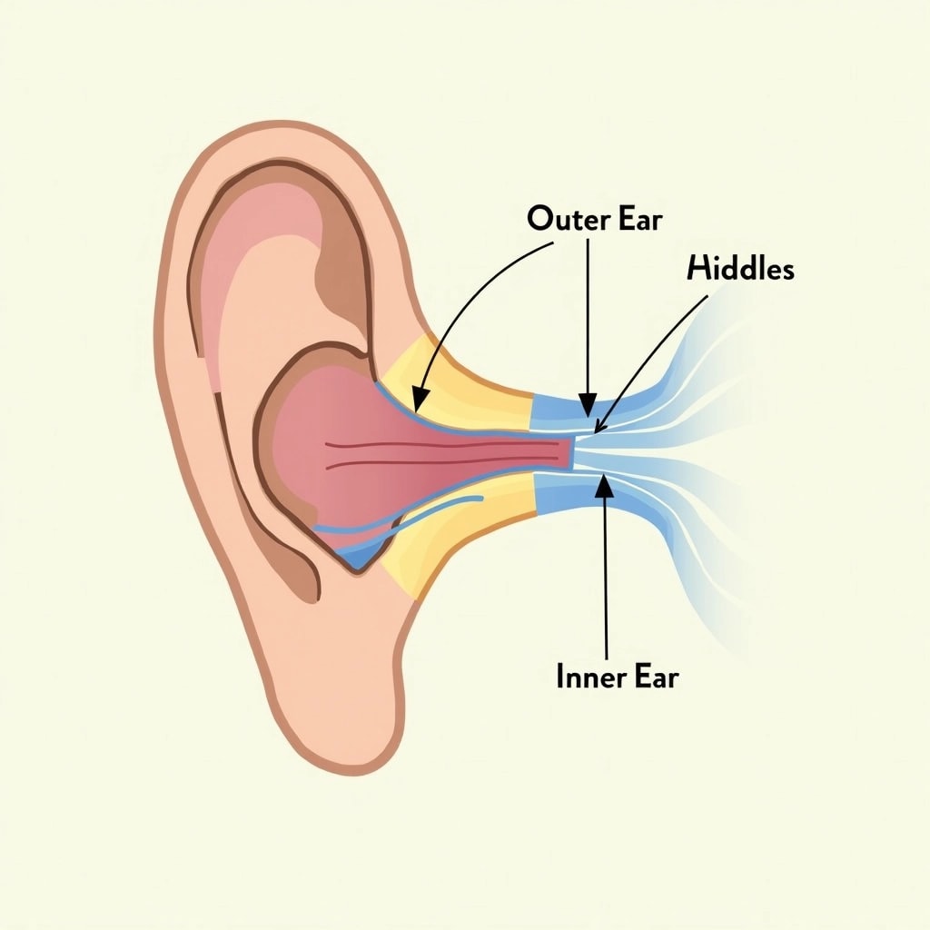 Simplified Ear Diagram Human Ear Images | Free AI Generated Art