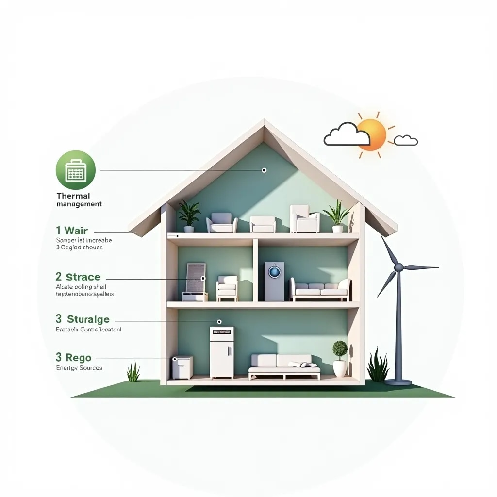 The image illustrates the concept of a smart ec | NoMoreCopyright