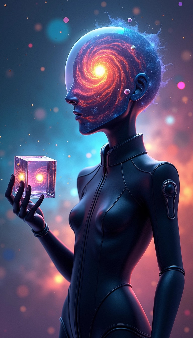 Design a character with a cosmic theme | NoMoreCopyright