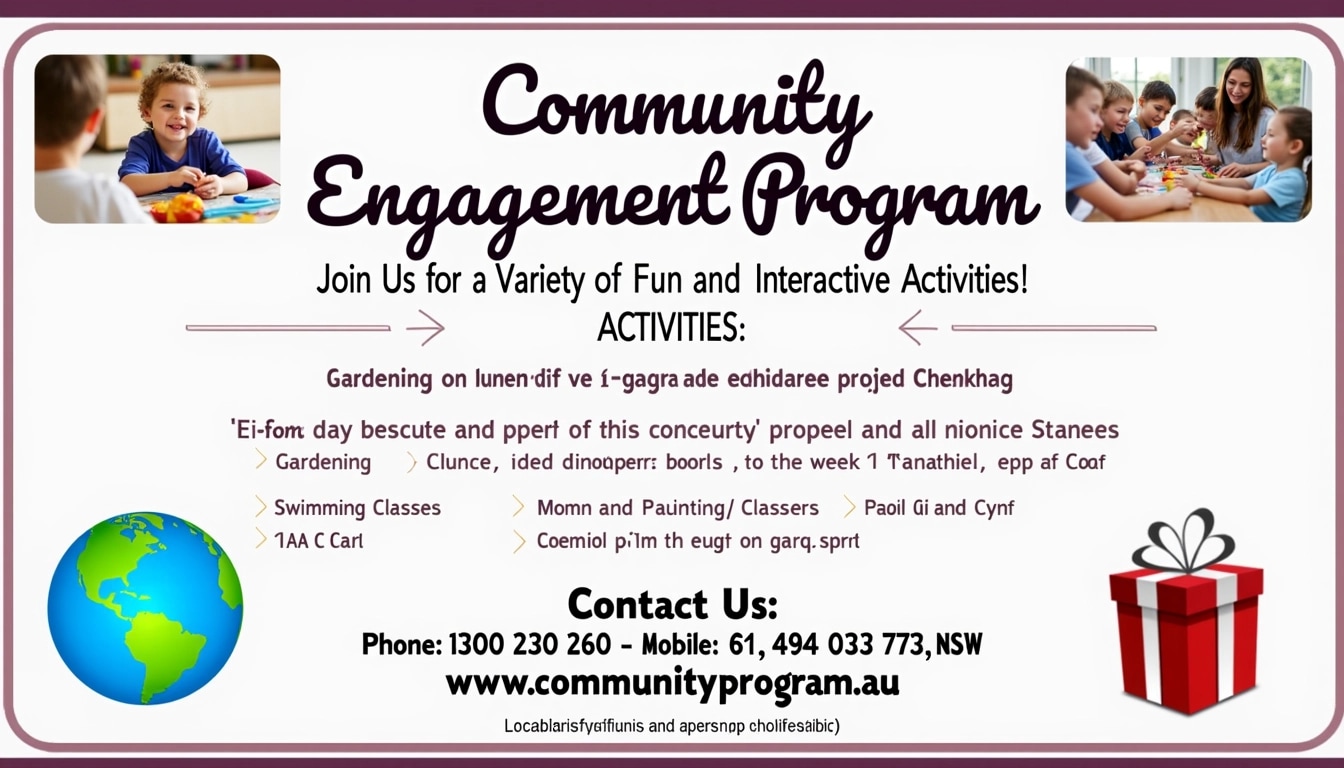 Community Engagement Program 2025 Join U | NoMoreCopyright