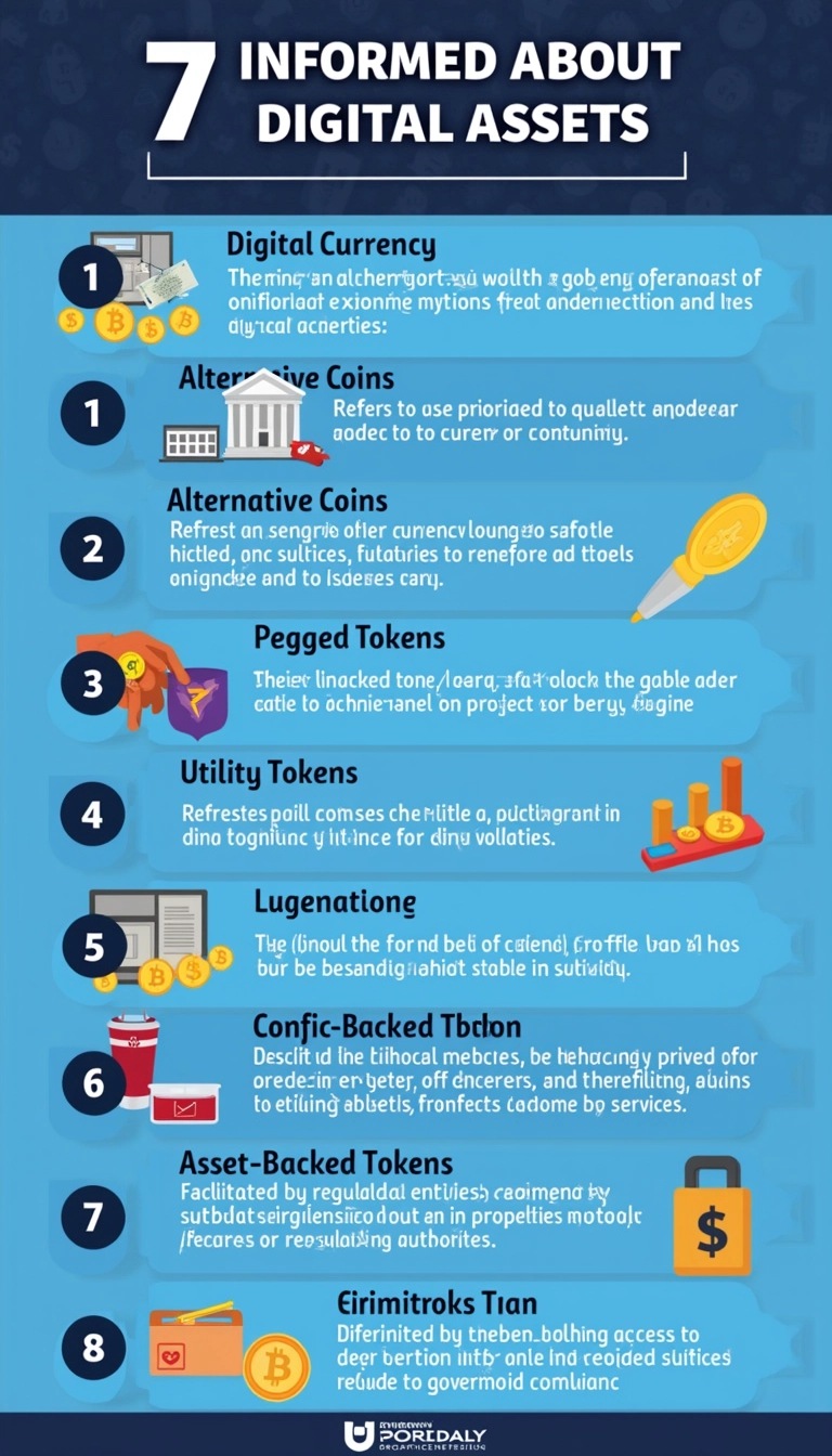 Types Digital Assets 7 Types of Digital Assets 1 Digital Cur | NoMoreCopyright