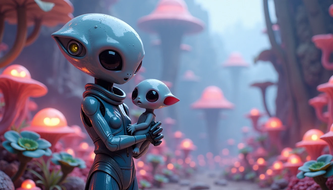 Realistic Alien Images | Free AI Generated Art