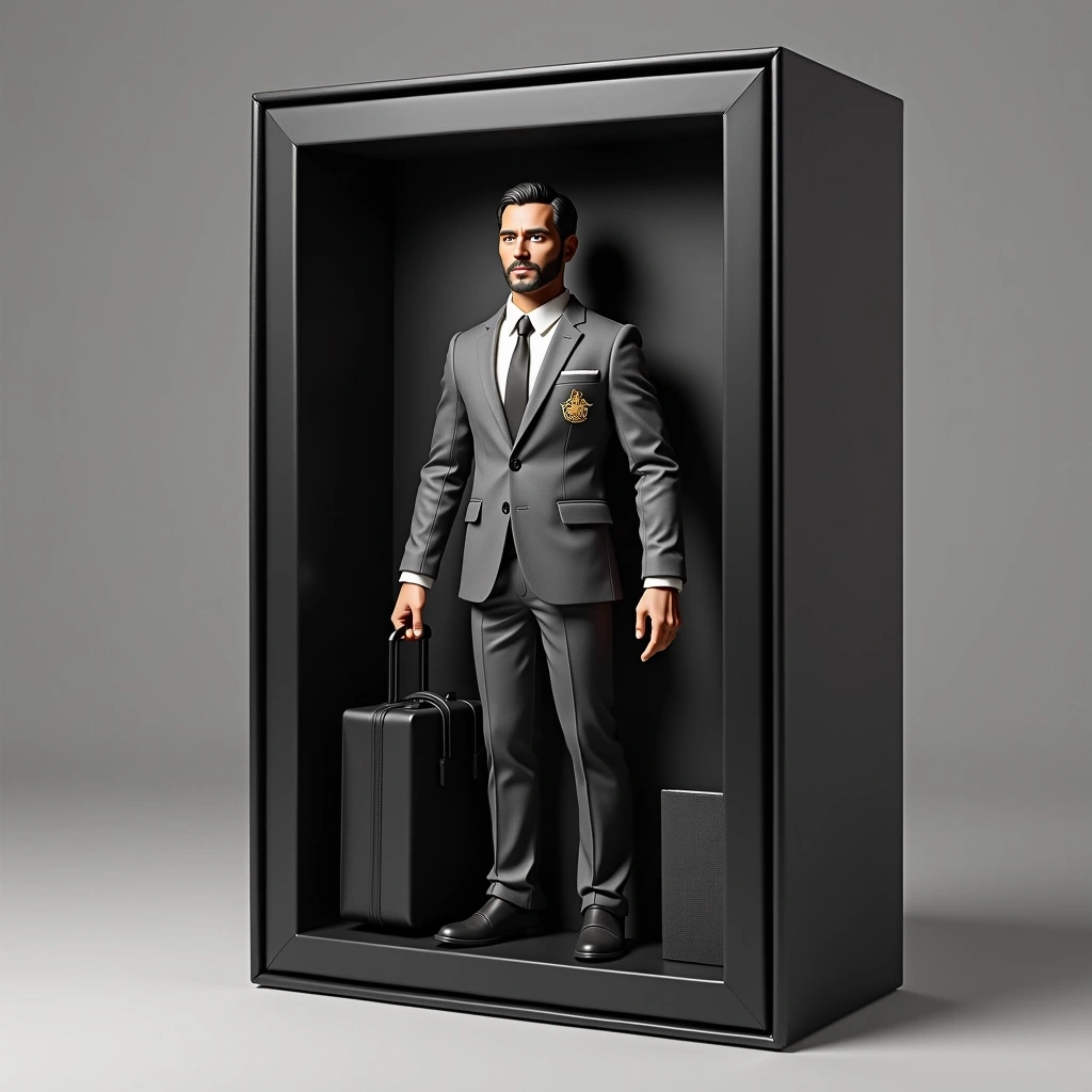 Box Figure Model Action Figure Box Template Images | Free AI Generated Art