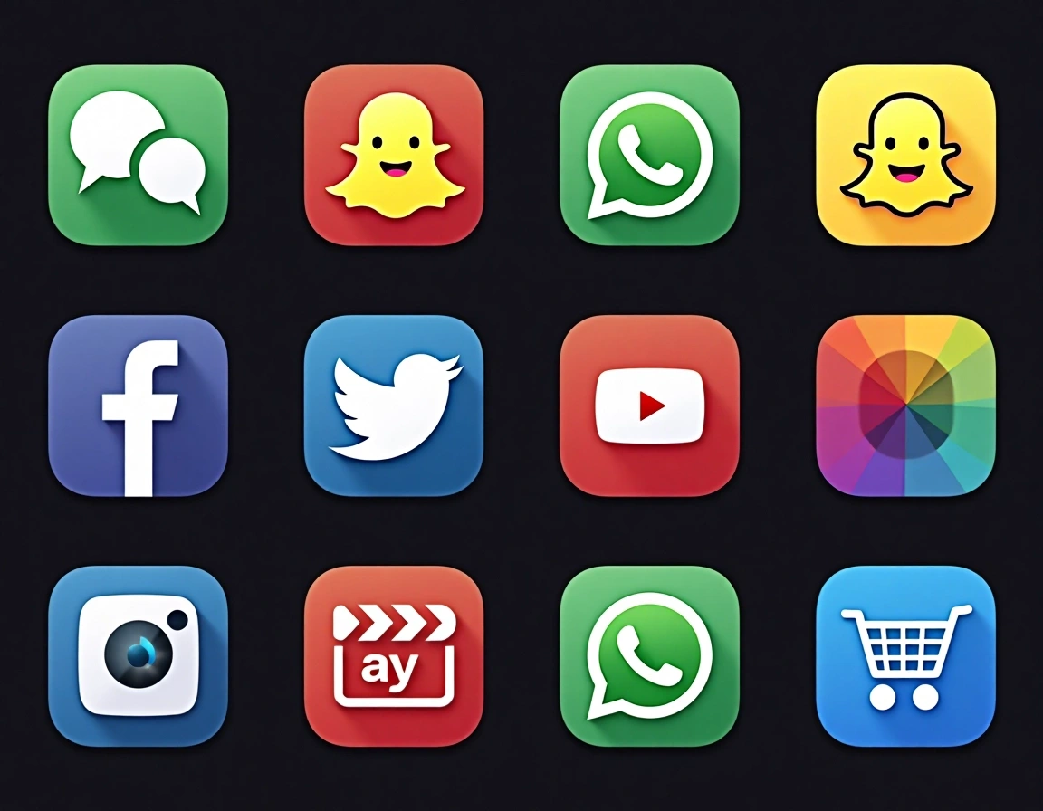 Popula Rapp Icons Popular App Icons Images | Free AI Generated Art