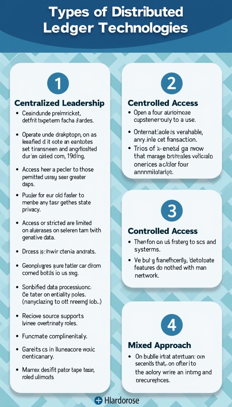 Types of Distributed Ledger Technologies T | NoMoreCopyright
