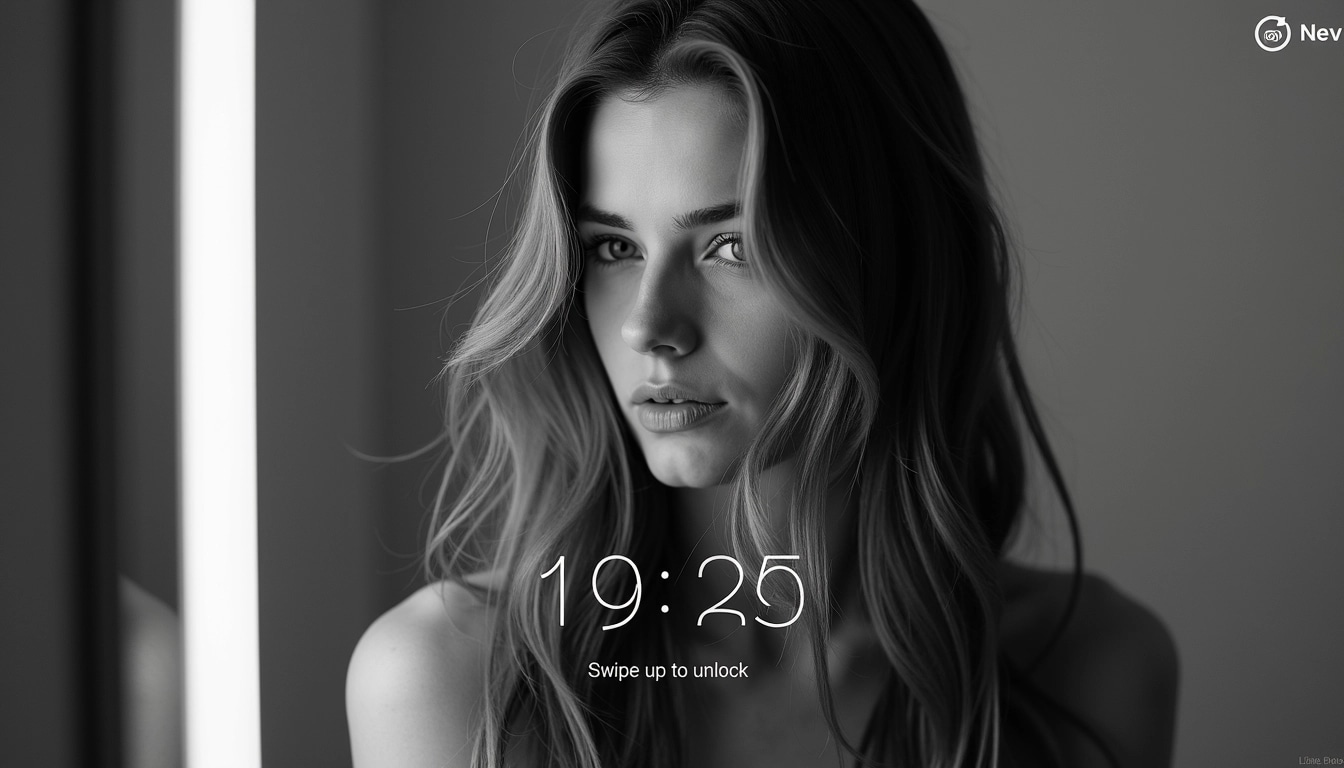Simple Lock Screen Wallpaper Images | Free AI Generated Art