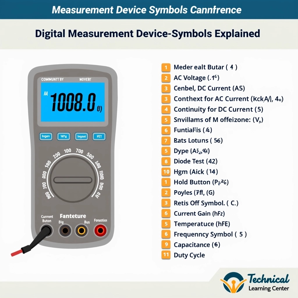 Digital Measurement Device Symbols Explained | NoMoreCopyright