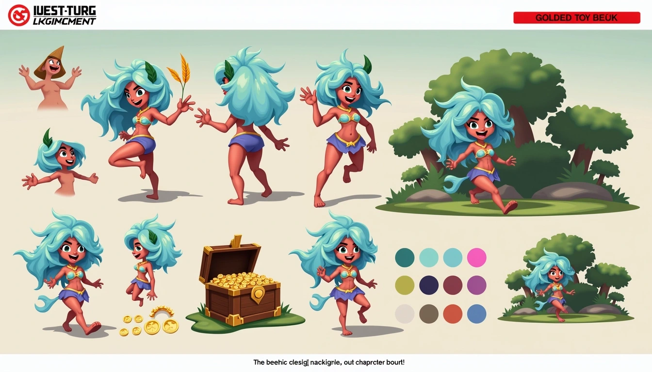 Character Design Breakdown 1 Character | NoMoreCopyright