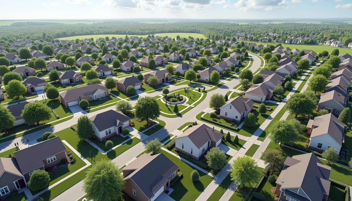 Suburban Houses Images | Free AI Generated Art