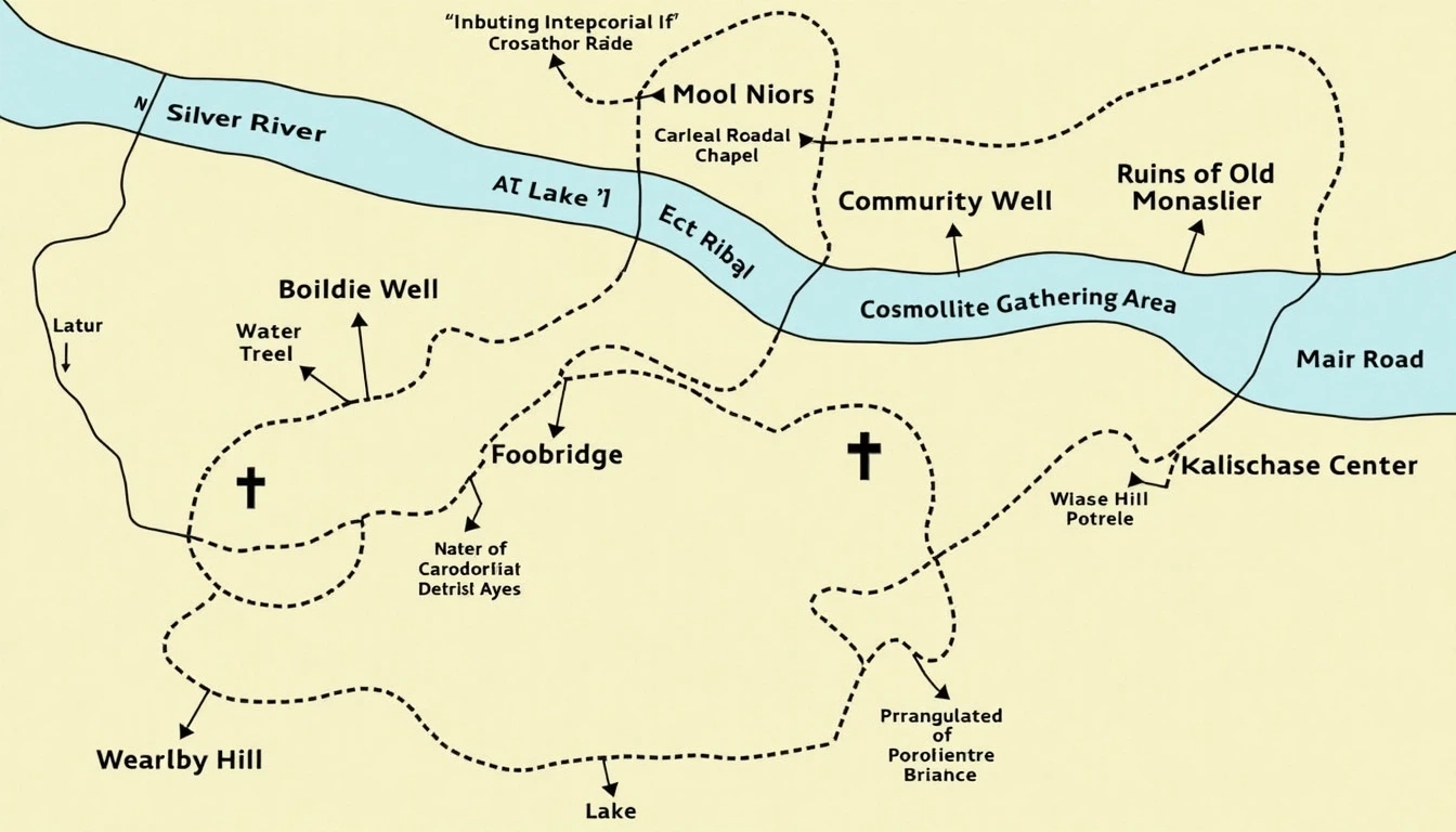 Ancient Egypt Map Labeled Images | Free AI Generated Art